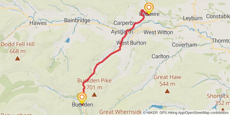 Abbeys Amble stage 6 Map