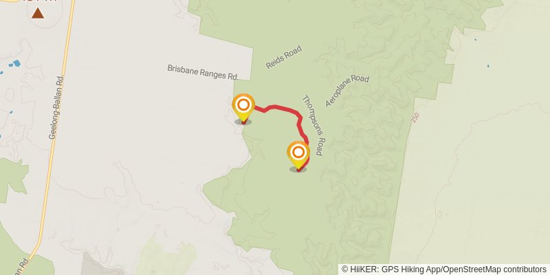 Burchell Trail alt 3 Map