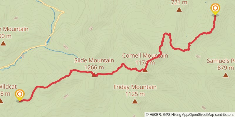 Long Path stage 17 Map