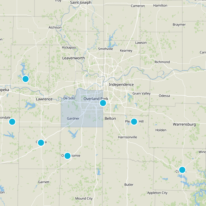 Johnson County Static Map