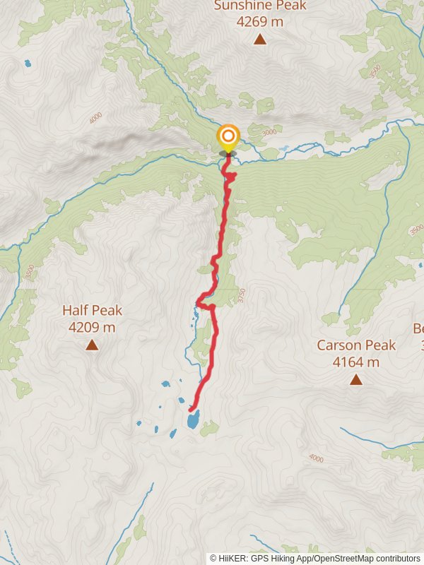 Cataract Lake via Cataract Gulch Trail