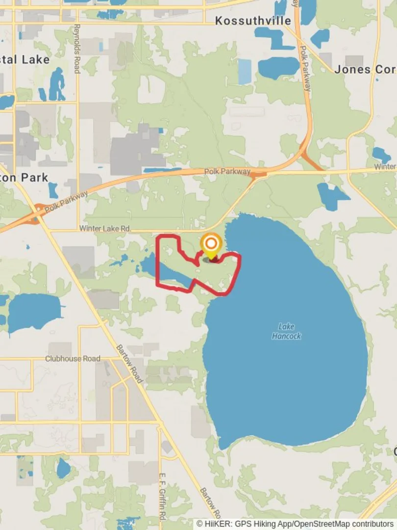 An image depicting the trail Circle B Bar Reserve Loop and its surrounding area.