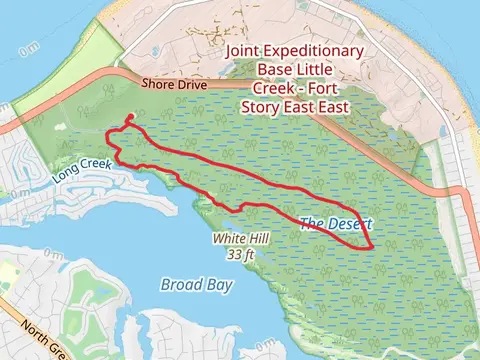 Cape Henry, Long Creek and White Hill Lake Loop Trail