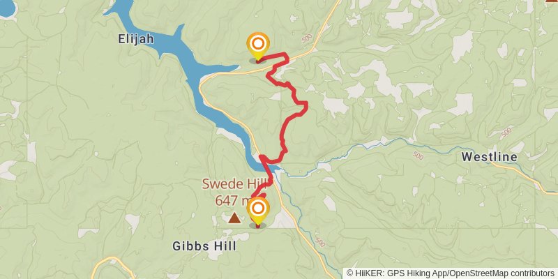 North Country Trail - Allegheny National Forest Section stage 3 Map