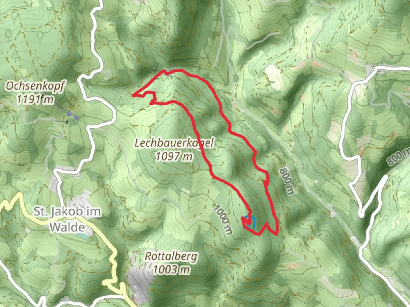 An image depicting the trail Romai Circular Hike and its surrounding area.
