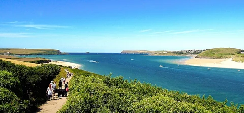 An image depicting the trail Camel Trail and its surrounding area.