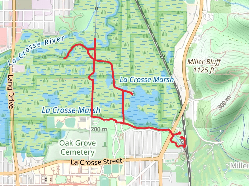 Wood Duck, Cottonwood and Grand Crossing Loop Trail
