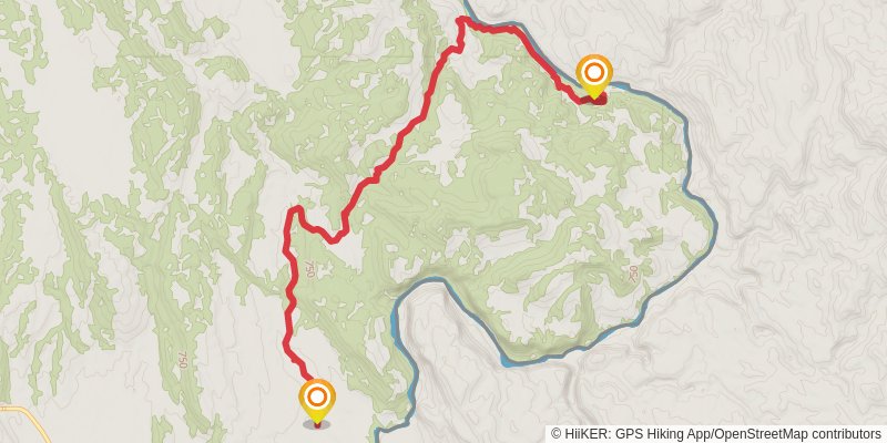 Marufo Vega Trail stage 2 Map