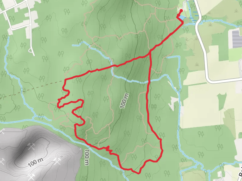 Pipeline - Red - White square Loop