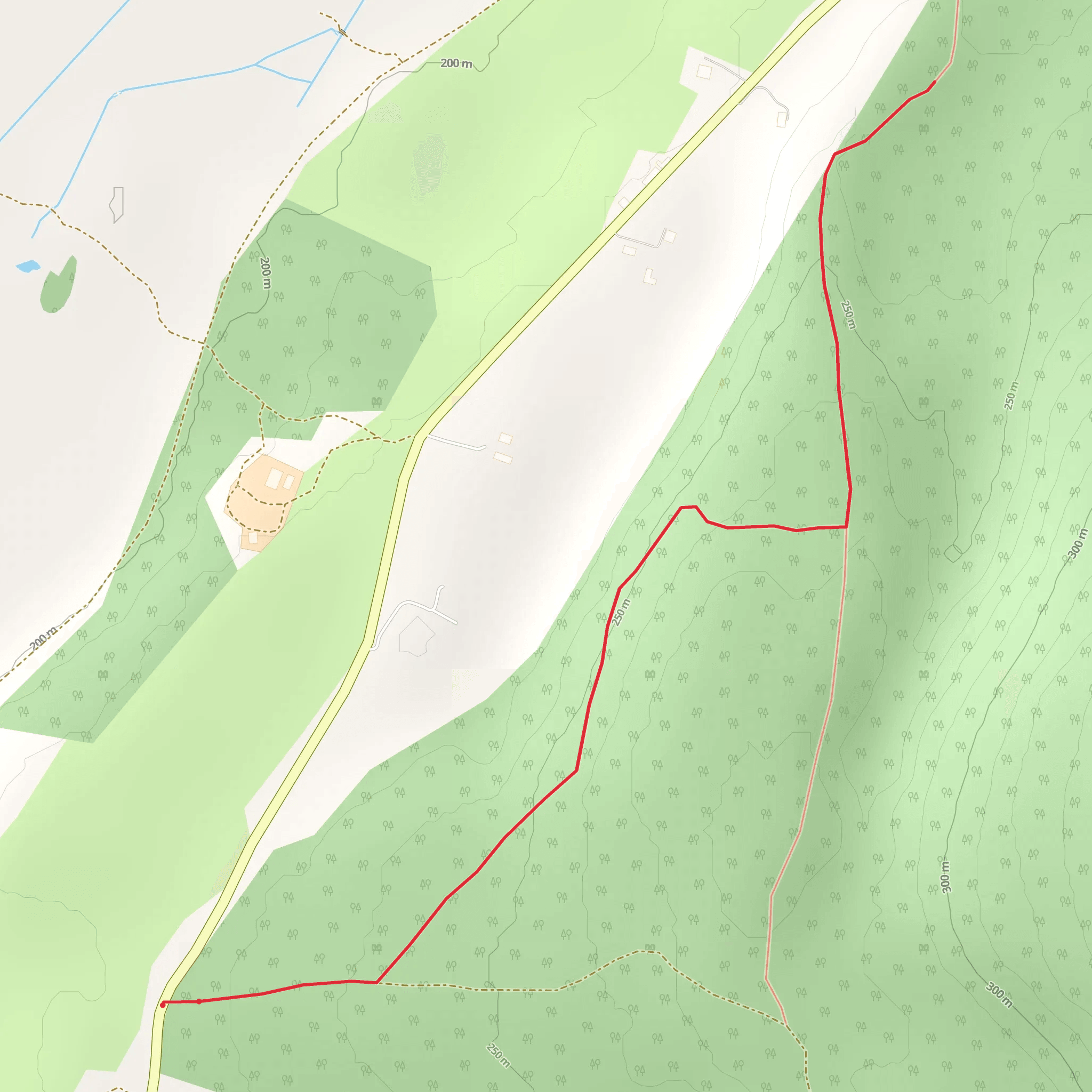 Nethy Bridge Path - Craigmore Trail mobile static map