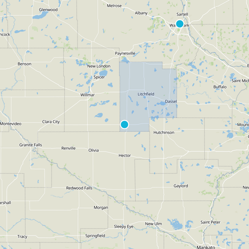 Meeker County Static Map