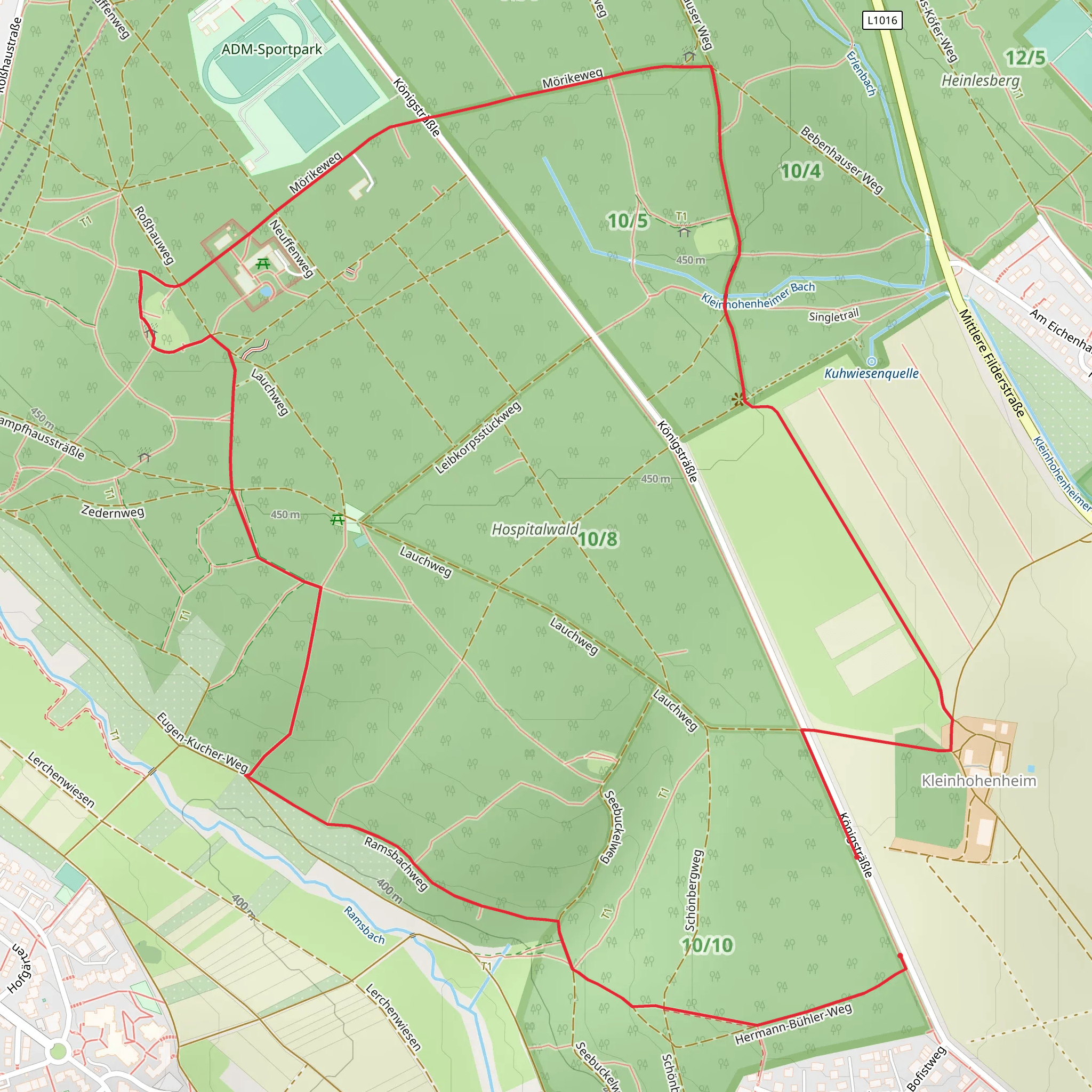 Schoenberg Loop mobile static map