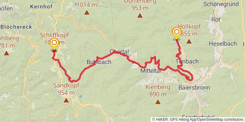 Murgleiter stage 6 Map