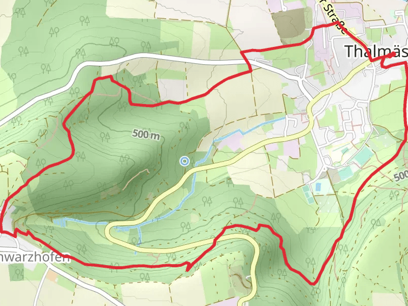 Thalmässing and Heimmühle Loop via Frankenweg