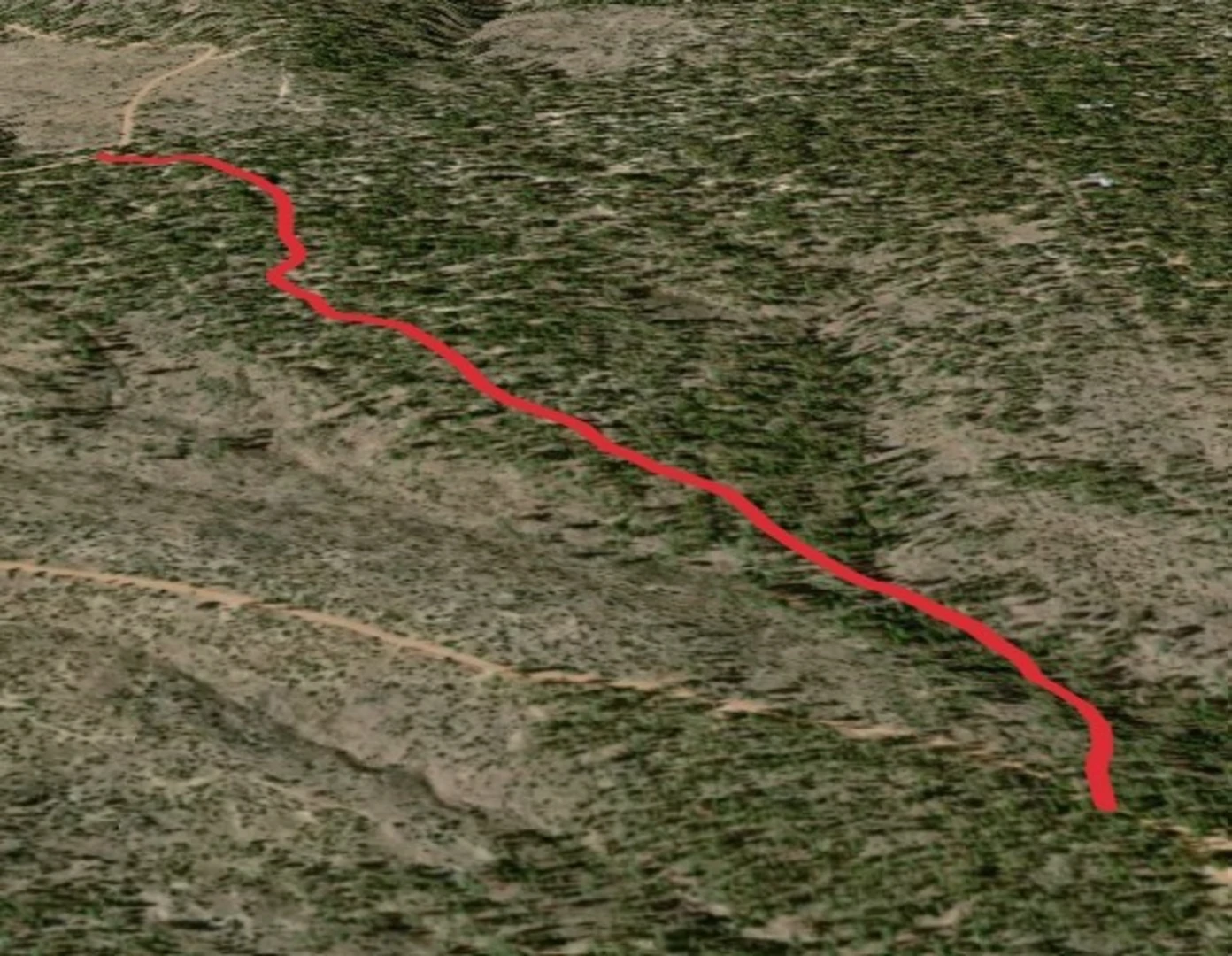 An image depicting the trail Heber Hollow Trail and its surrounding area.