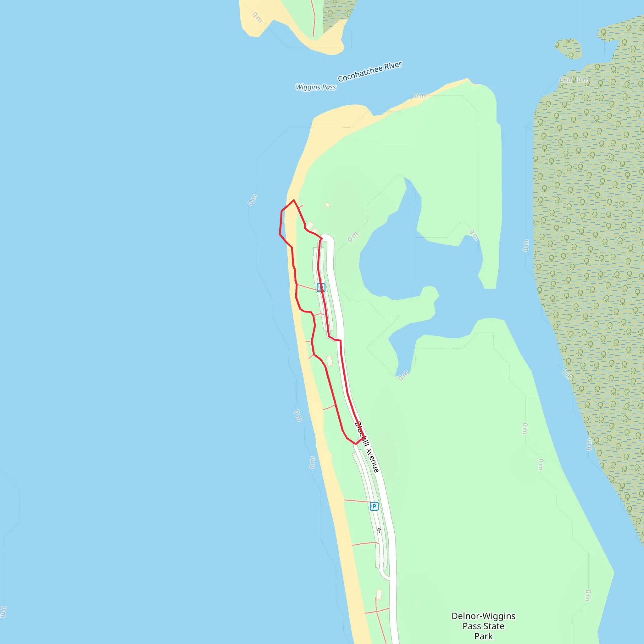 Bluebill Avenue Loop mobile static map