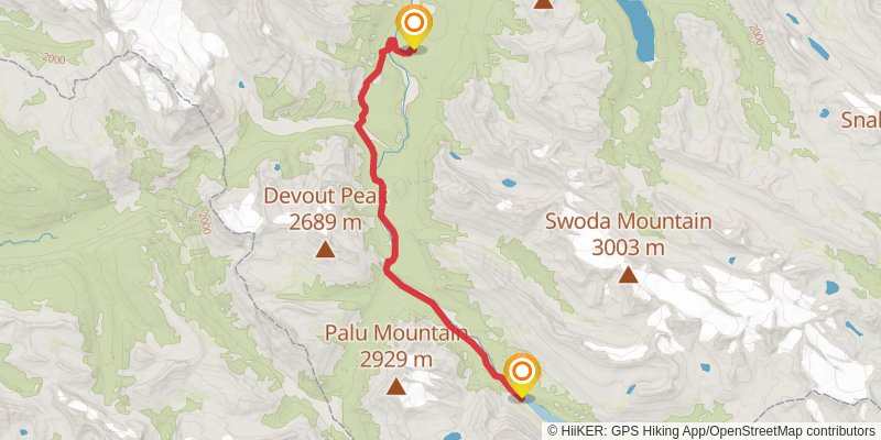 North Boundary Trail stage 3 Map