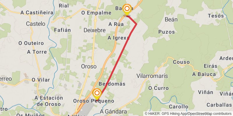 Camino Ingles alt 4 Map