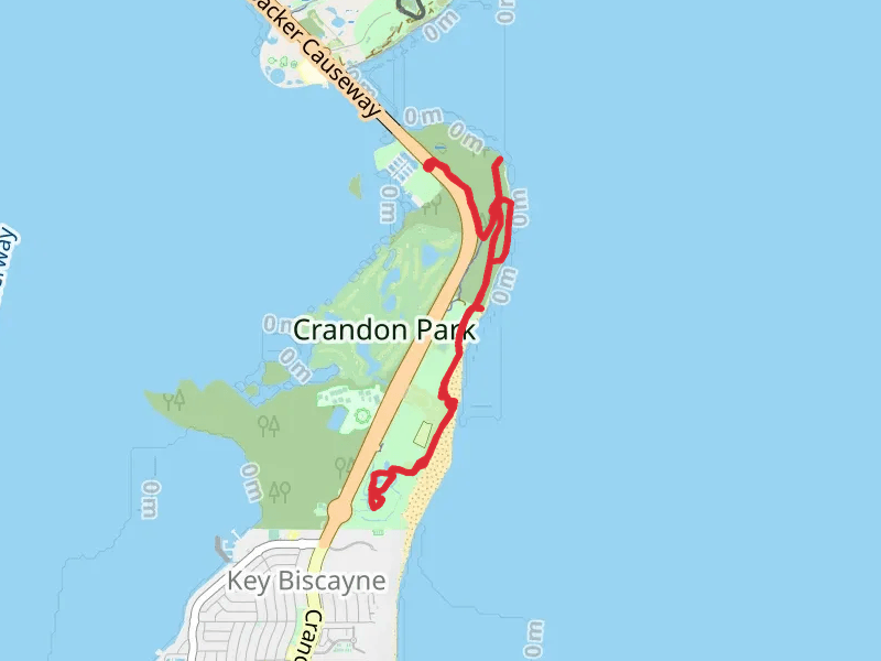 Rickenbacker Trail Out and Back