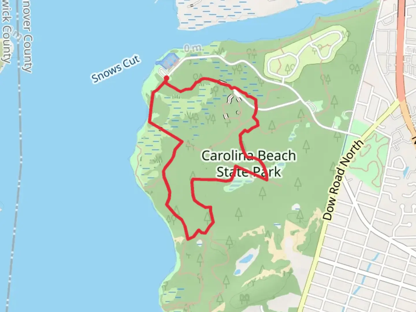 An image depicting the trail Sugarloaf Trail Loop and its surrounding area.
