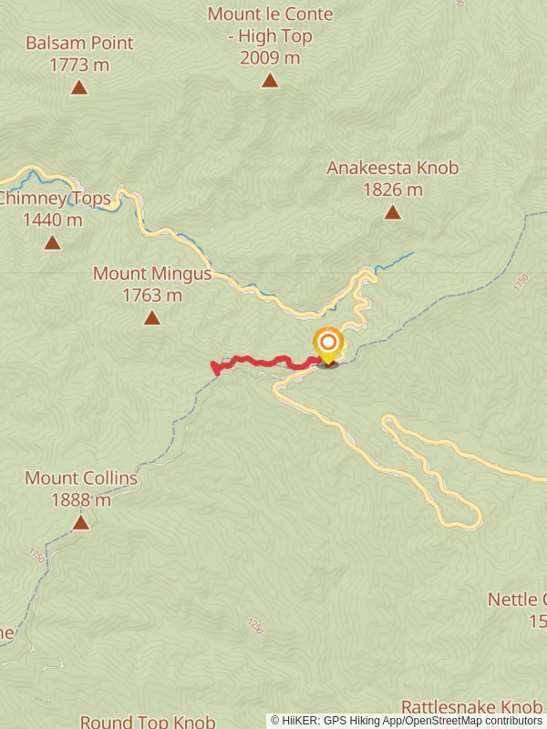 Appalachian Trail and Indian Gap