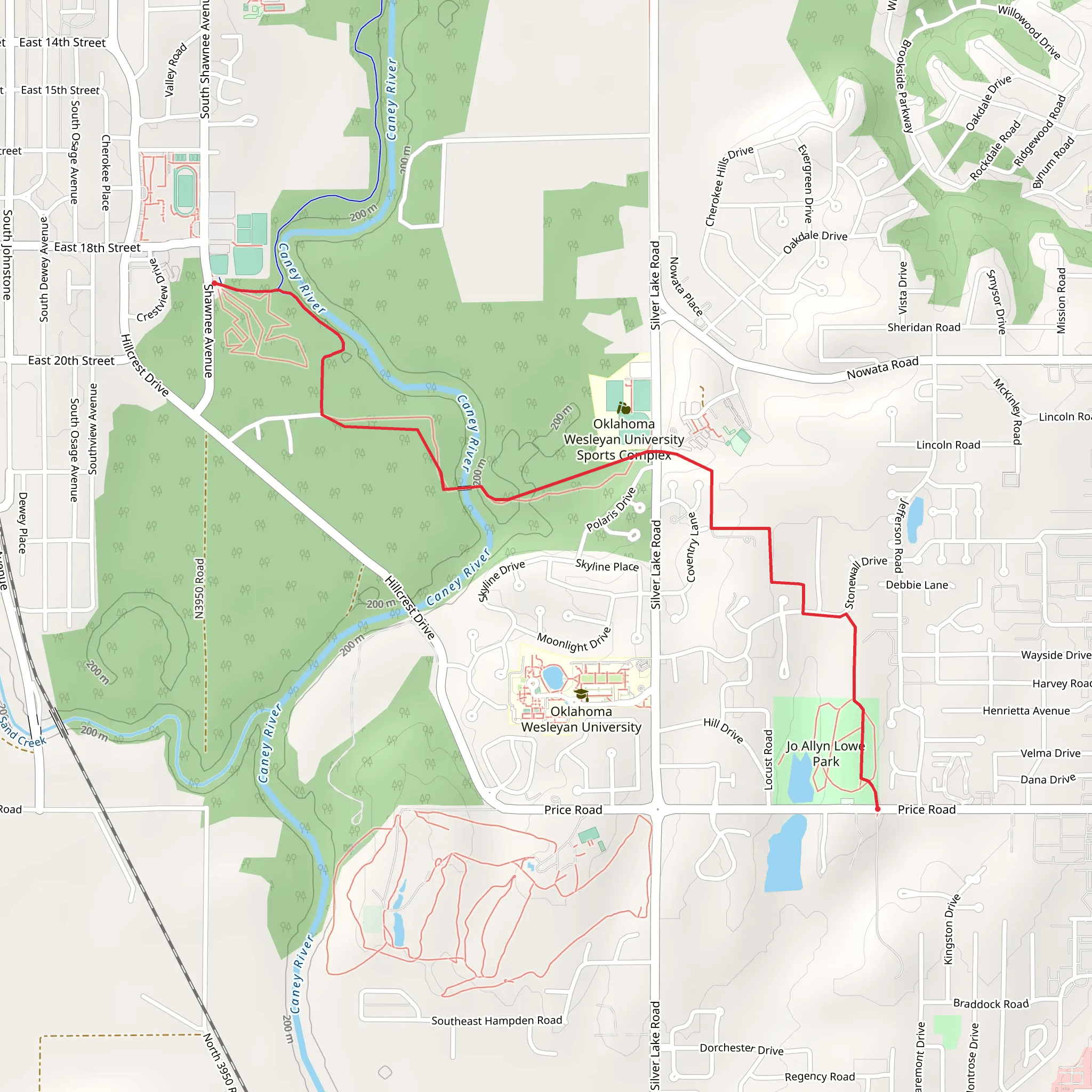 Pathfinder mobile static map