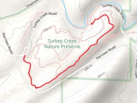 Thompson Trace Trail Out and Back