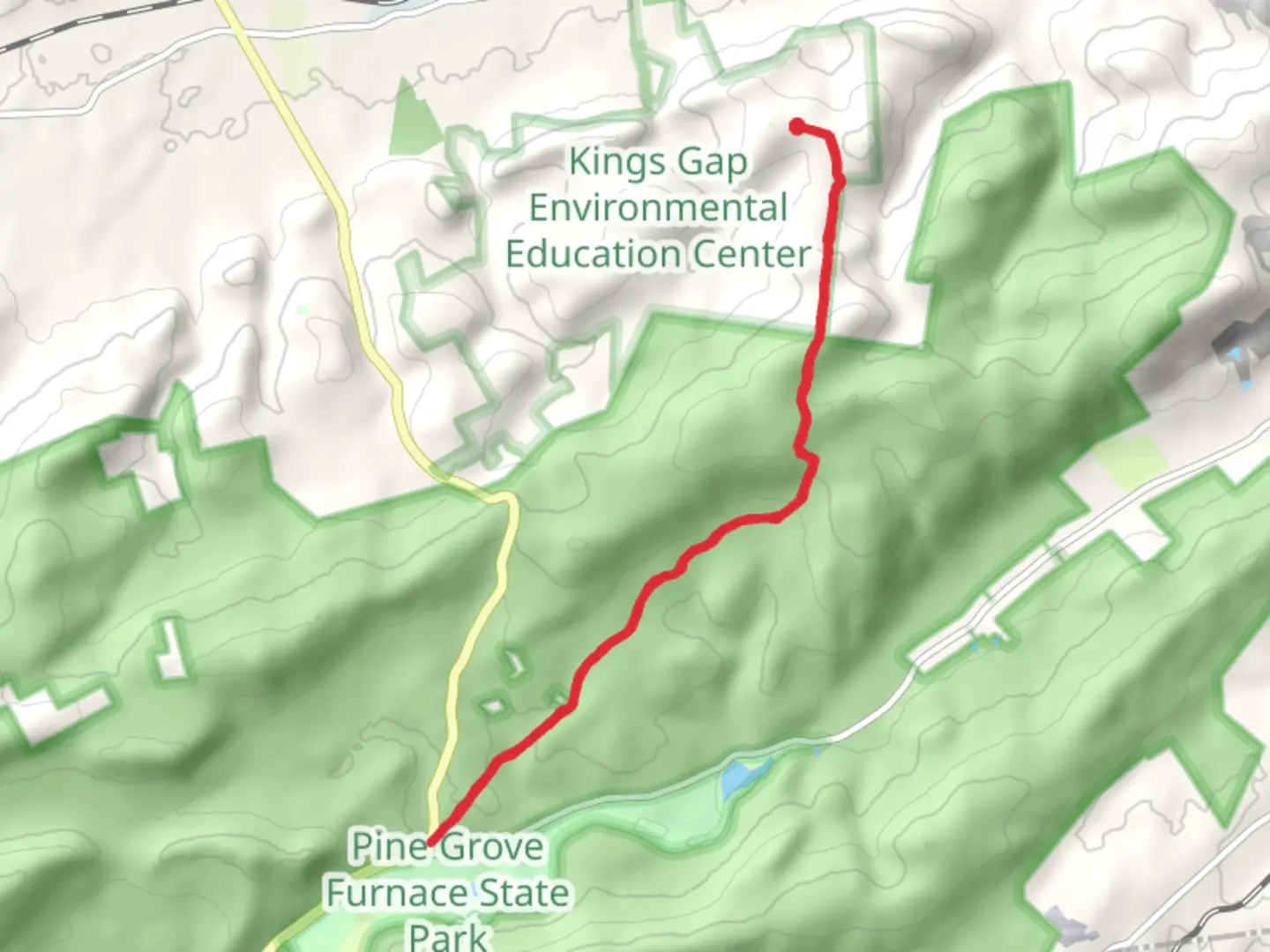 An image depicting the trail Buck Ridge Tower via Buck Ridge Trail and its surrounding area.