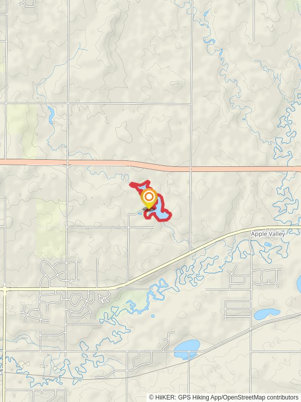 McDowell Dam Recreation Area Loop mobile static map