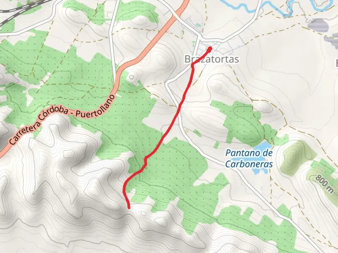 An image depicting the trail Alcudia Valley PR CR 36 and its surrounding area.