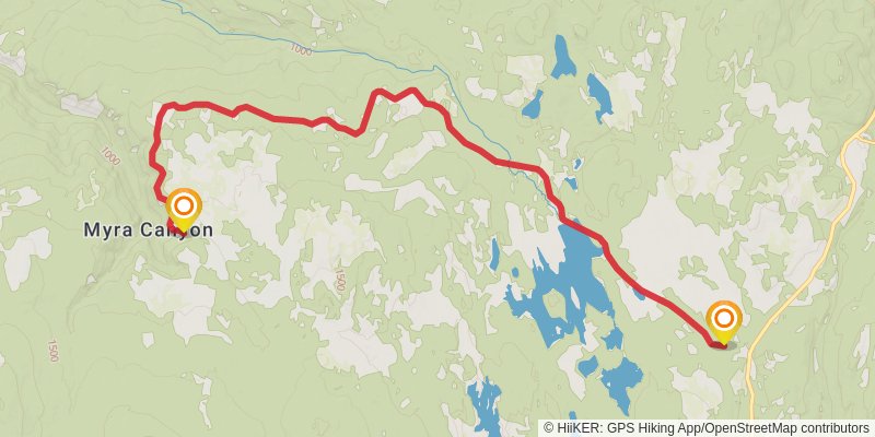 Kettle Valley Rail Trail stage 15 Map
