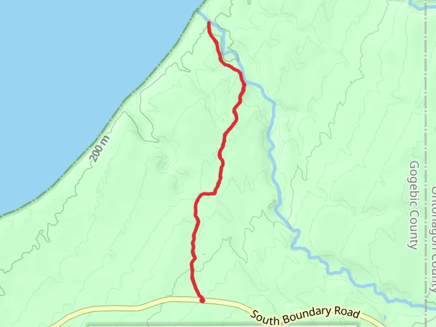 An image depicting the trail Pinkerton Creek Trail and its surrounding area.