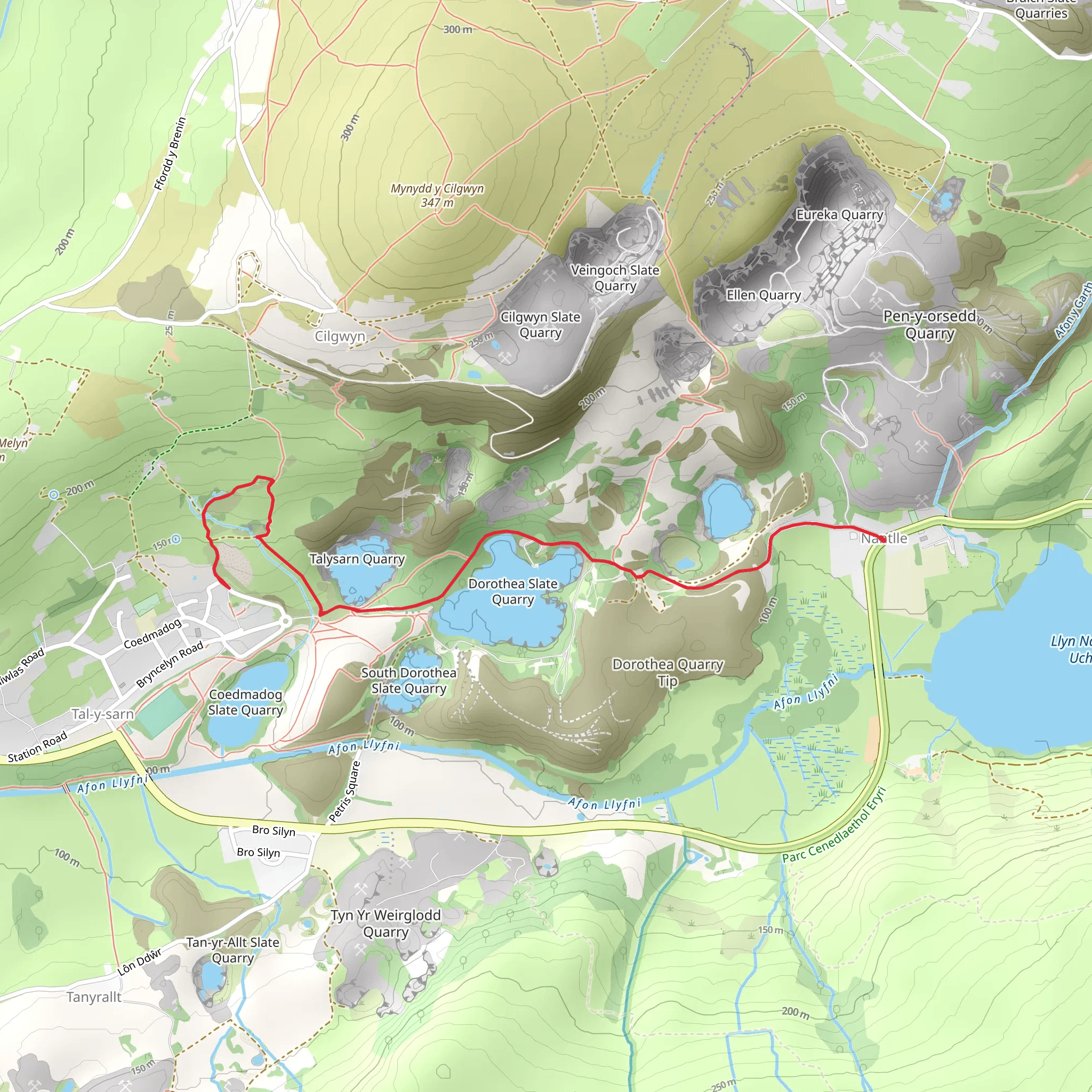Dorothea Quarry Walk mobile static map