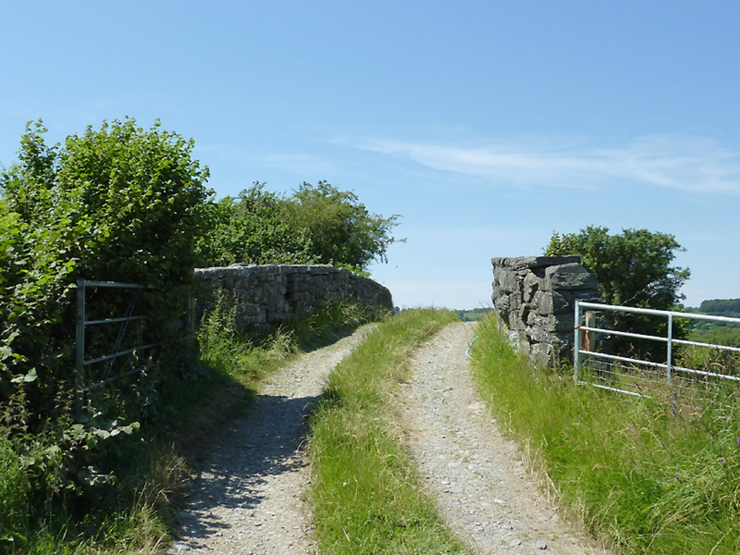An image depicting the trail Twm Town from Tregaron and its surrounding area.