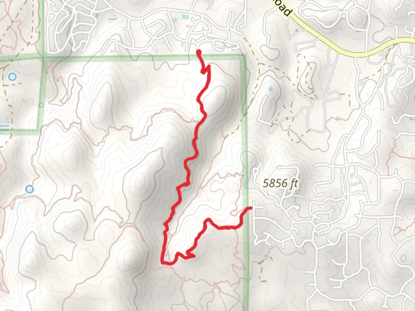 An image depicting the trail Ridge Top Trail and its surrounding area.
