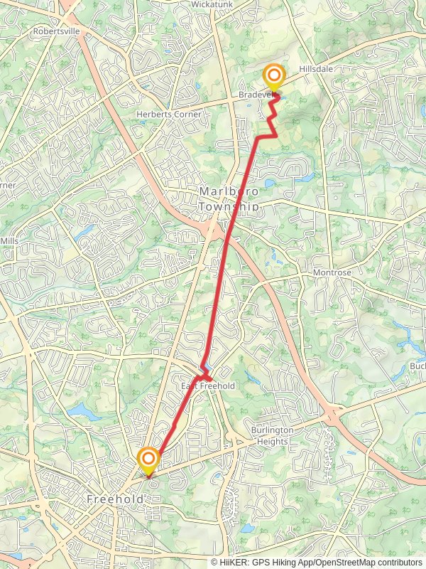 Henry Hudson Trail Out and Back