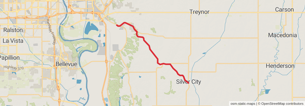 American Discovery Trail - Iowa stage 40 Map