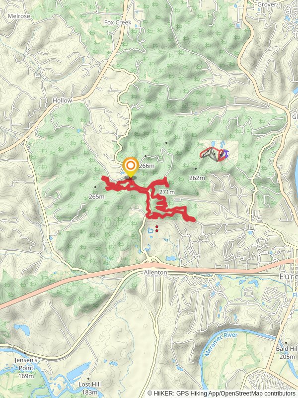 Dogwood and DeClue Loop Trail