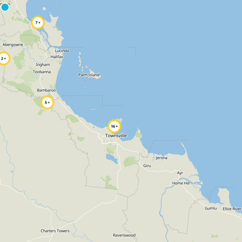 Townsville City Static Map