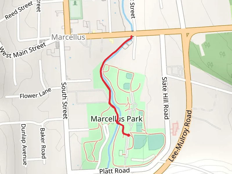 Fred's Trail - Marcellus Park