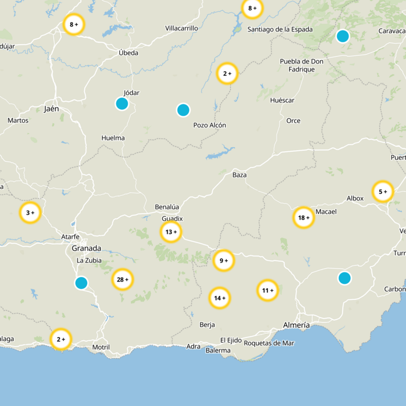 Comarca de Guadix Static Map