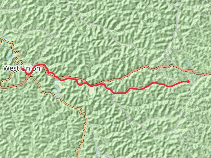 North Bend Rail Trail - Salem