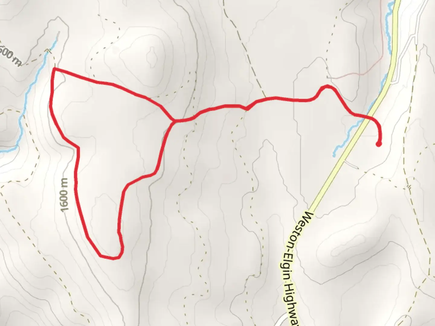An image depicting the trail Prairie Loop and its surrounding area.