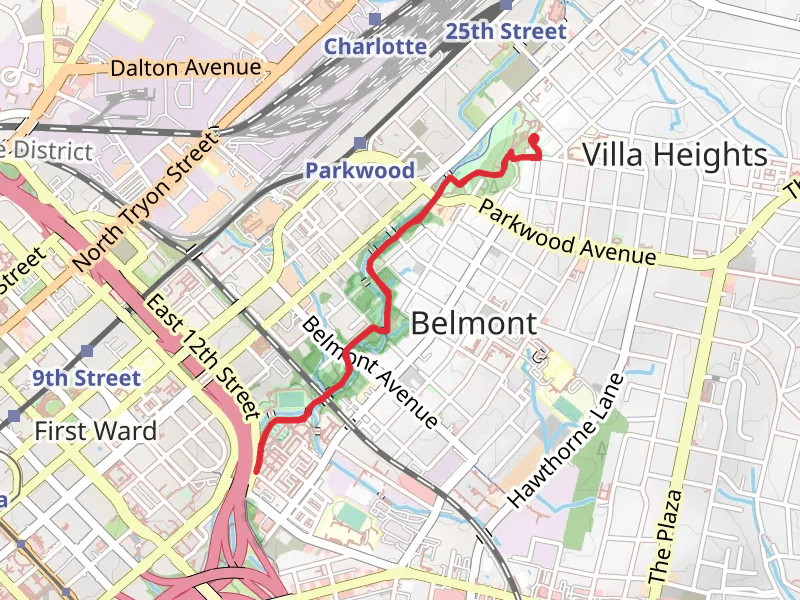 Alexander Street Park and Little Sugar Creek Greenway