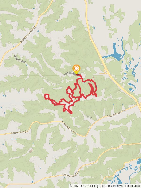 Richard J Dorer Memorial Hardwood State Forest Loop