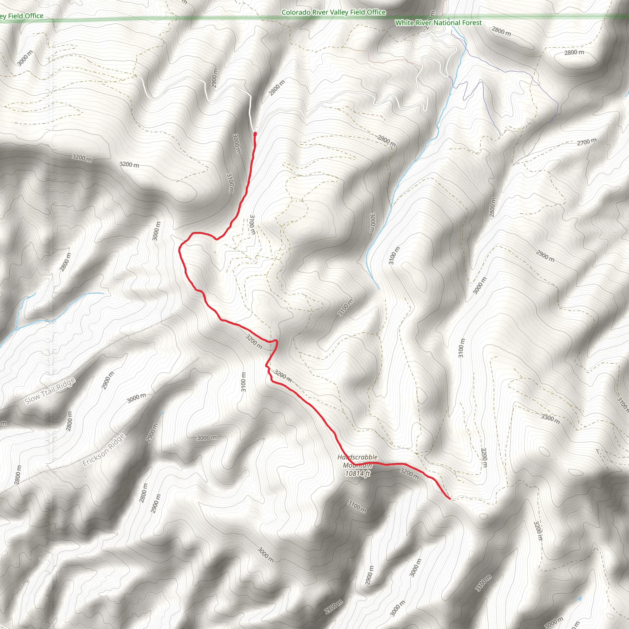 Sawmill Trail mobile static map