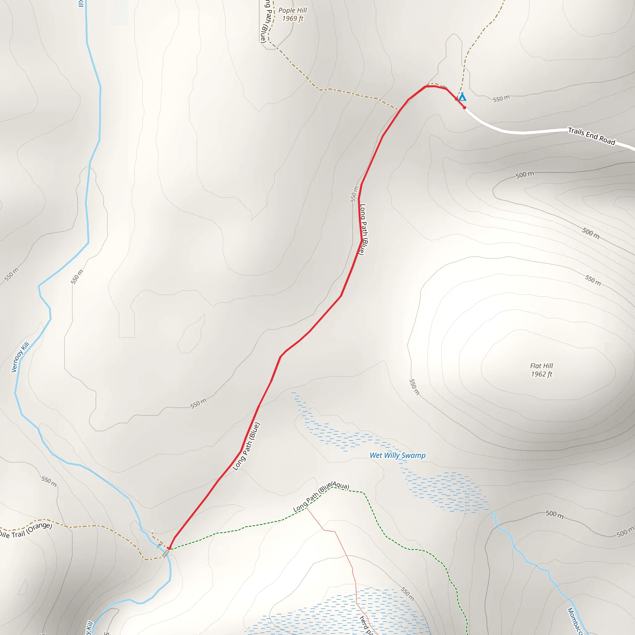 Vernooy Falls mobile static map