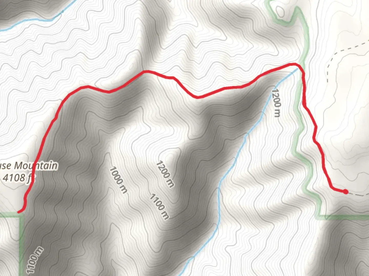 An image depicting the trail Grouse Mountain Trail and its surrounding area.