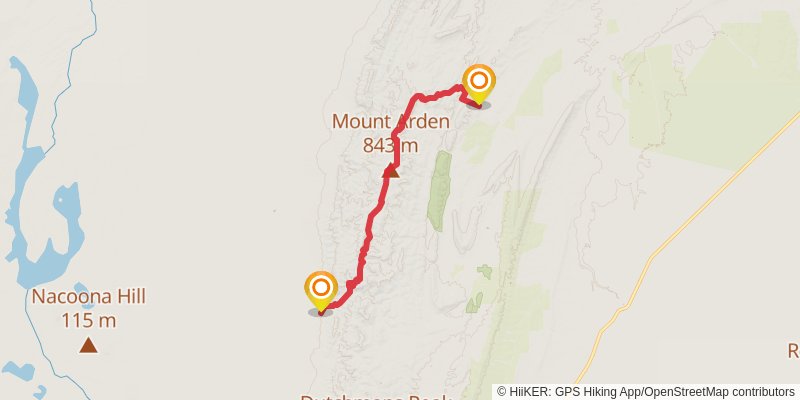 Heysen Trail stage 48 Map