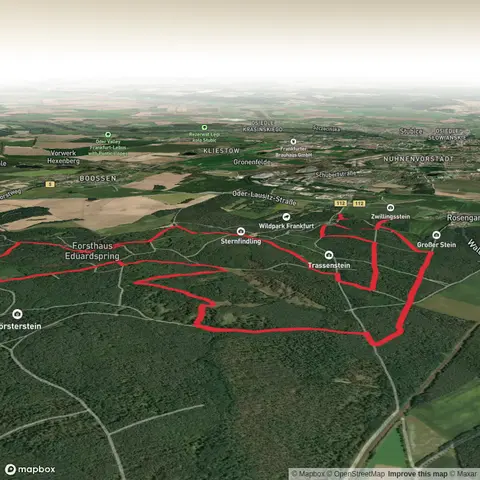 Hirschberge, Tafelberge and Weinberg Loop